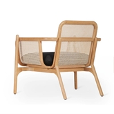 Acacia wood bamboo cane sofa