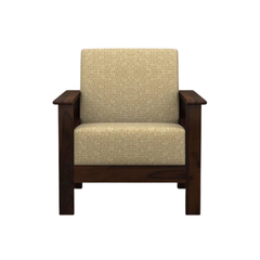 Acacia solid wood sofa set