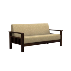 Acacia solid wood sofa set