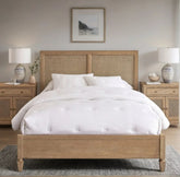 Hilson mango wood double bed