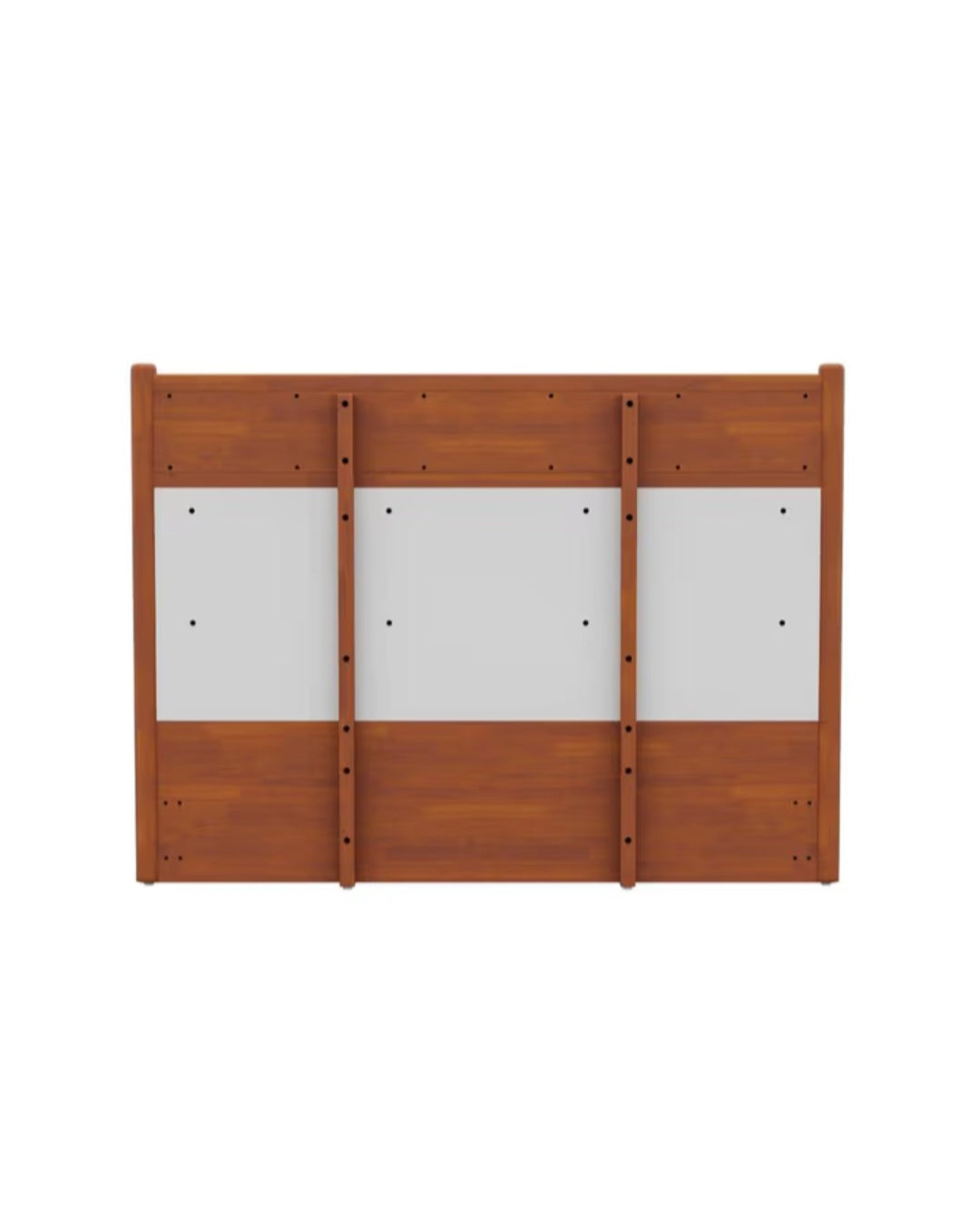 Rich Look hydraulic storage double bed back side headboard view