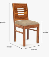 Four seater round dining set