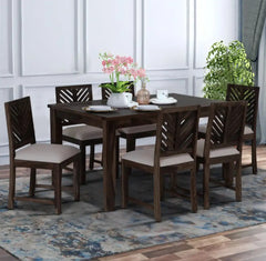Sheesham wood six seater dining set 0013.