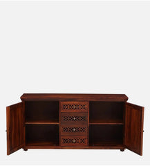 Sheesham wood sideboard three drawer with two door