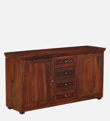 Sheesham wood sideboard three drawer with two door