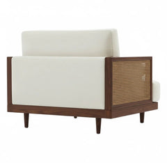 Bala Sheesham solid wood ratten sofa