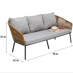 Garden and cafeteria sofa set