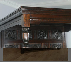 Sheesham solid wood four poster double bed05.