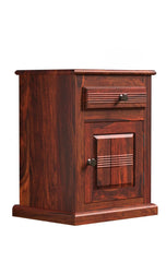 Sheesham solid wooden bedside table01