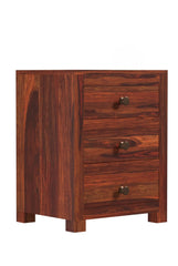 Sheesham solid wood bedside table