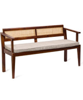 Three seater armrest with back rest bench