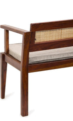 Three seater armrest with back rest bench