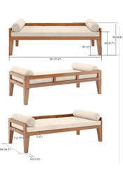 Three seater sofa cum day bed