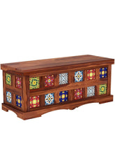 Gujarati design blanket box