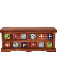 Gujarati design blanket box