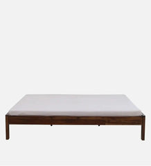 Simple wooden bed