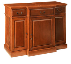 Bar cabinet with bar counter