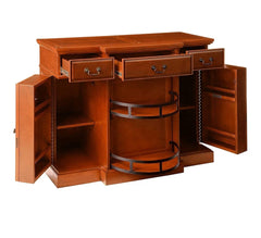 Bar cabinet with bar counter