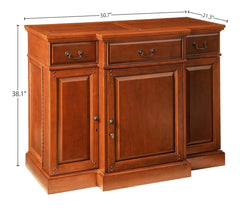 Bar cabinet with bar counter
