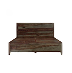 Sheesham solid wood double bed for wood lover