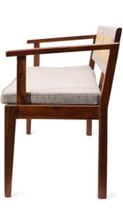 Three seater armrest with back rest bench