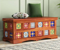 Gujarati design blanket box